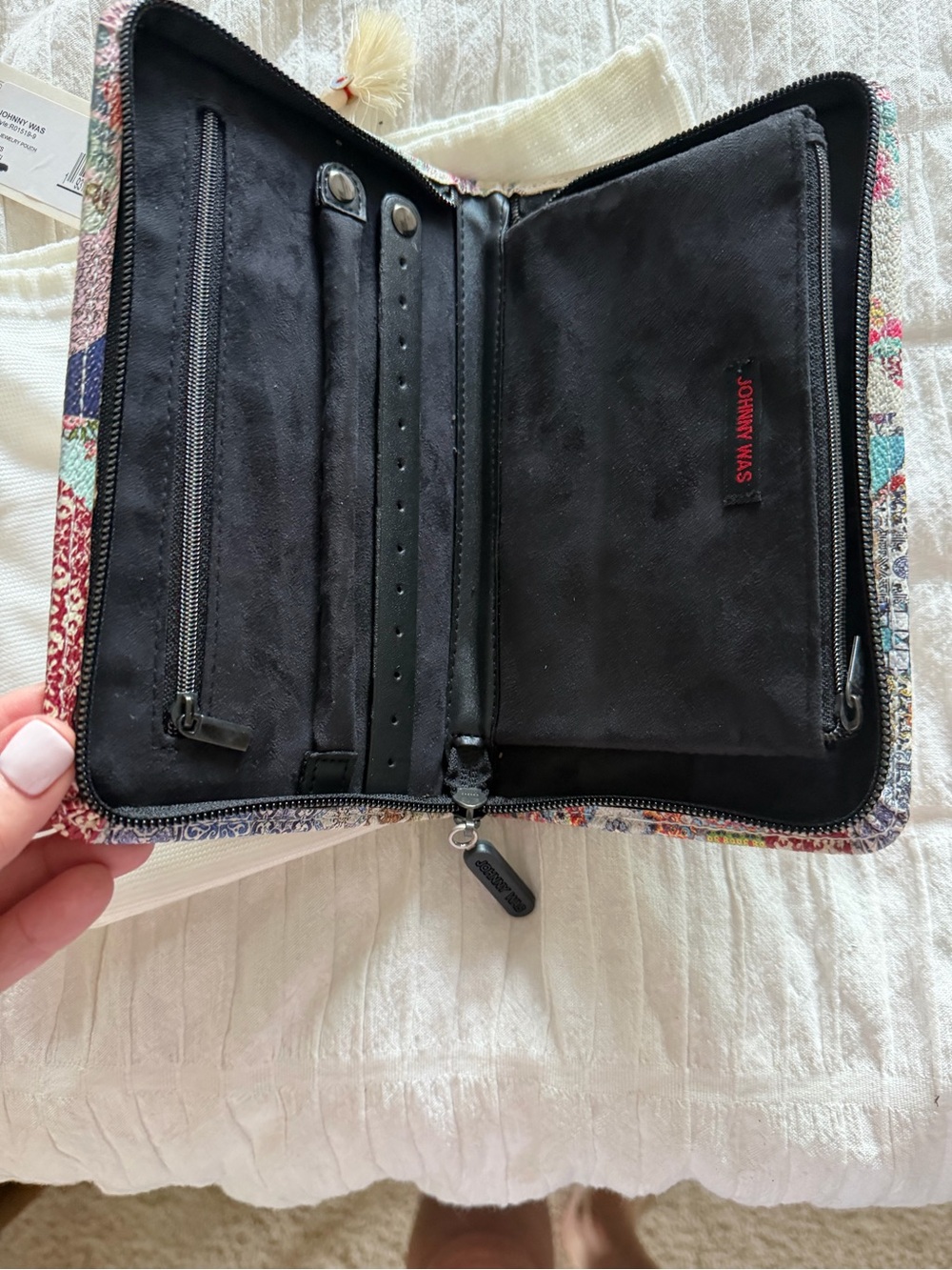 Johnny Was jewelry case with pouch - Picture 2 of 3